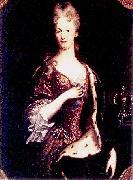 Giovanni da san giovanni Portrait of Elizabeth Farnese oil painting on canvas